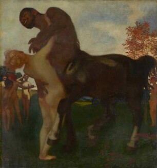 Centaur und Nymphe