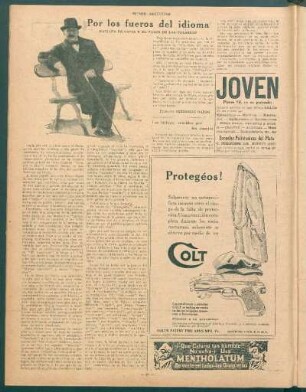 Por los fueros del idioma : Mariano de Cavia y el valor de las palabras