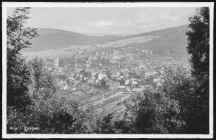 Aue. Blick auf Aue