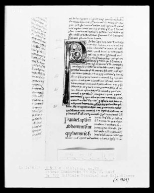 Petrus Lombardus, Commentarius in epistolas Sancti Pauli: Initiale P