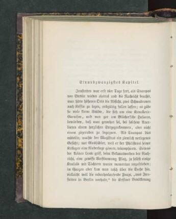 Einundzwanzigstes Kapitel