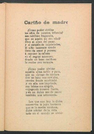 Cariño de madre