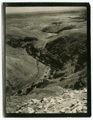 Anstg. [Anstieg?] d. Wadi el kelt [wadi kelt]