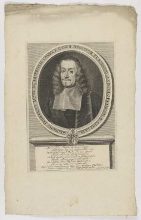 Bildnis des Georgius Fridericus Mohr
