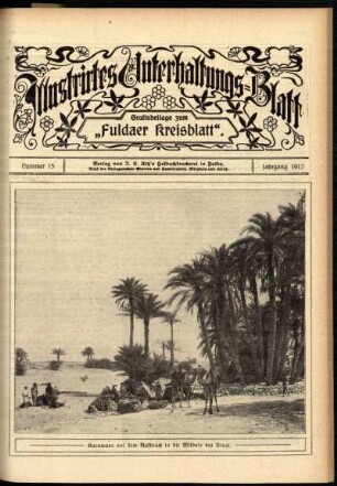 Ausgabe vom Sonntag, den 14. April 1912.