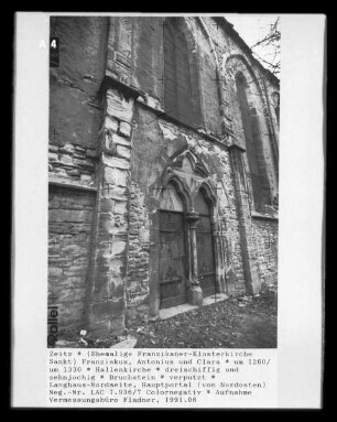 Franziskaner-Klosterkirche Sankt Franziskus, Antonius und Clara