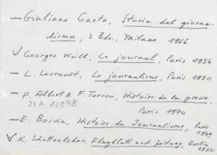 26-19, Bibliographie