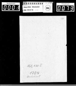 . 1704: o. D. 1704