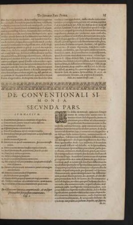 De diffinitione Simoniae conventionalis, & an super spiritualibus fieri possint conventiones. Cap. I.