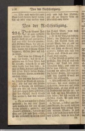 Von der Rechtfertigung.