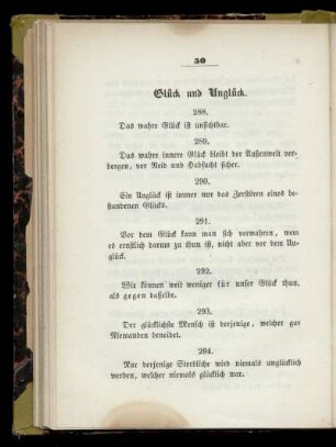 Glück und Unglück