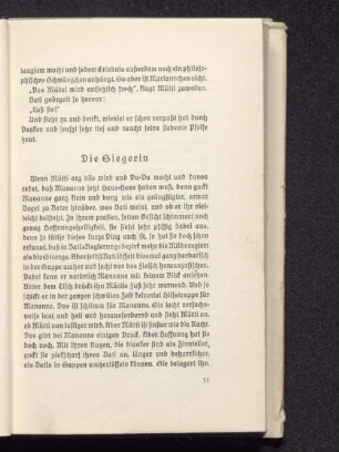 Die Siegerin