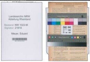 Entnazifizierung Eduard Meuer , geb. 03.05.1896 (Elektriker)
