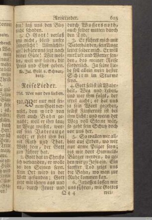 ReiseLieder.