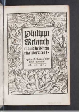 Philippi Melanchthonis de Rhetorica libri Tres