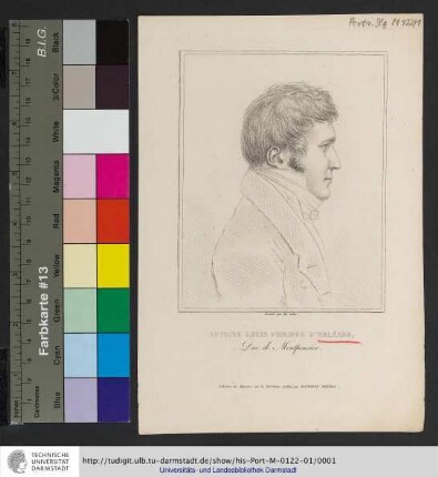 Antoine Louis Philippe D'Orleans, Duc de Montpensier