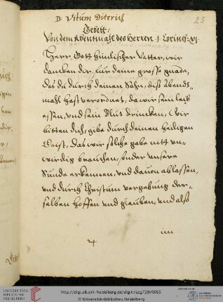 Gebete zum Abendmahl Christi