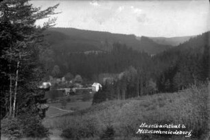 Blick zum Haselbachtal mit Neubert-Schneidmühle