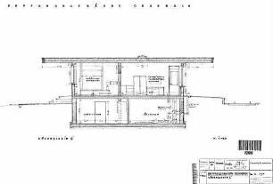 Grunbach: Höhenschnitt "C" Empfangsgeb.