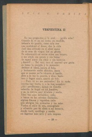 Vespertina II
