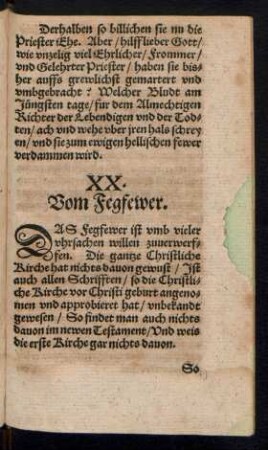 XX. Vom Fegfeuer.