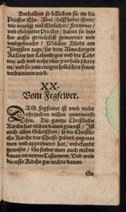 XX. Vom Fegfeuer.