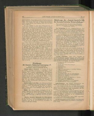 Mitteilungen der Deutsch-Türkischen Vereinigung e.V.