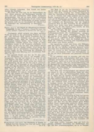375-377 [Rezension] Richardson, Cyril Charles; The Christianity of Ignatius of Antioch