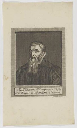 Bildnis des Johannes Kauffmann