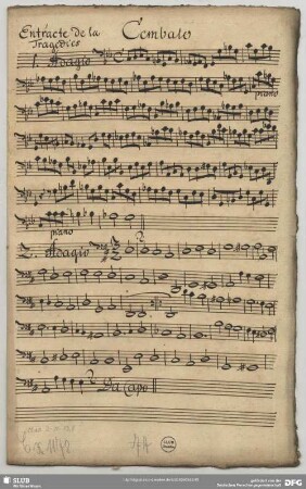 2. Anonymus, Adagio, D-Dur