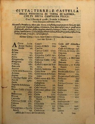 Raccolta di varie notitie historiche non meno appartenenti all'historia del Summonte, che curiose ...