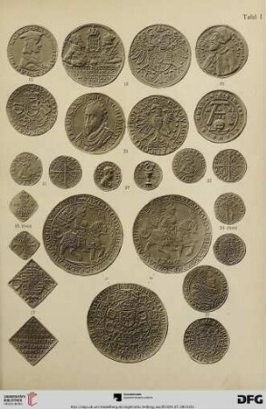 Tafel I-XXV