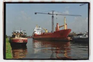 Ditzum ex Coringle Bay (1991), Frachtschiff, Briese & Buss Schiffahrts GmbH & Co. KG, Leer, Bau-Nr. 191
