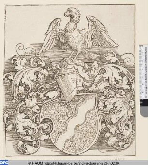 Das Wappen des Michael Behaim