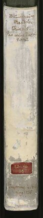 Dictionnaire Mandshou-Chinois. Par ordre des matieres