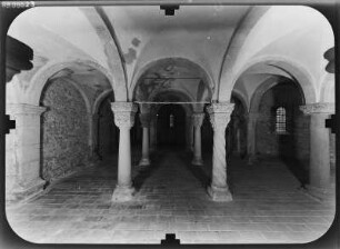 Ermsleben. Konradsburg. Ehem. Klosterkirche. Krypta