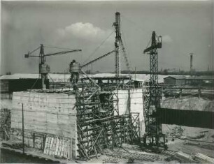 Schleuse Friedrichsfeld, Deutschland, 1927
