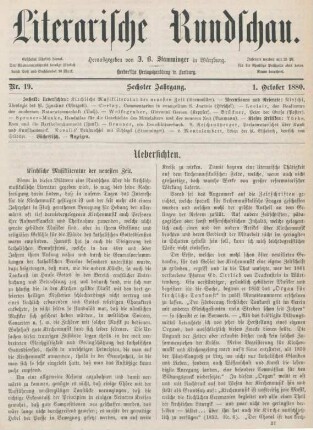 577-582 Kirchliche Musikliteratur der neuesten Zeit