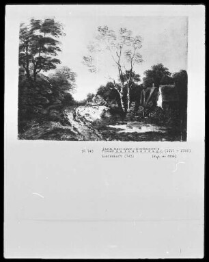 Landschaft mit Bauerngehöften