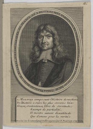 Bildnis des Francois Eudes de Mezeray