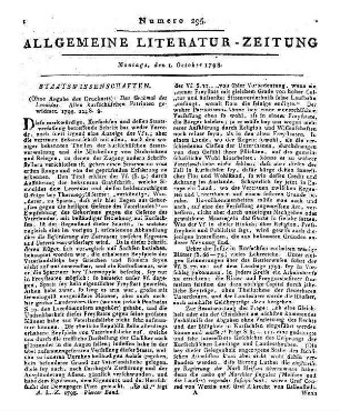 [Wurmb, F. L.] von: Das Grabmal des Leonidas. Allen Chur-Saechssischen Patrioten gewidmet. [Dresden] 1798