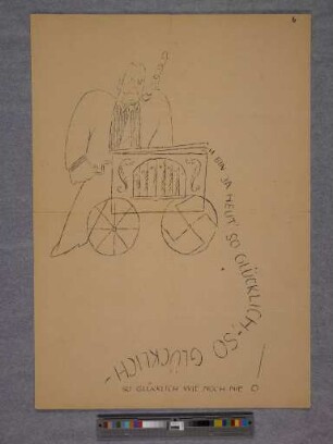 Mit Speck fängt man Mäuse (Karikatur von Bauhaus-Studenten auf Ludwig Mies van der Rohe)