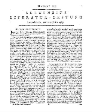 Messianische Briefe zur Ehre der christlichen Religion und des Alten Testamentes. Jena: Cröker 1785