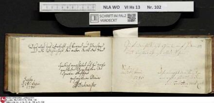 Stammbuch des Johann Christian Wilhelm Schütze aus                            Braunschweig