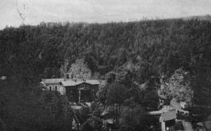 Rabenau. Rabenauer Mühle, Ausflugslokal, Ansichtskarte