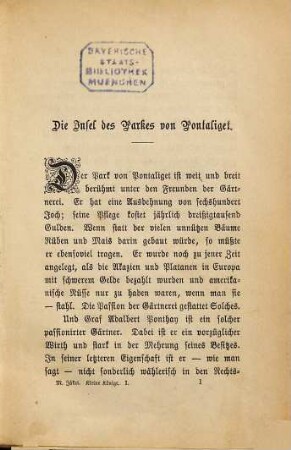 Kleine Könige : Roman von Maurus Jókai, 1