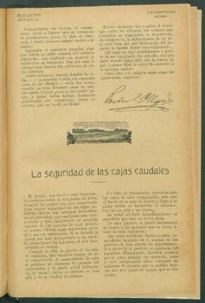 La seguridad de las cajas caudales