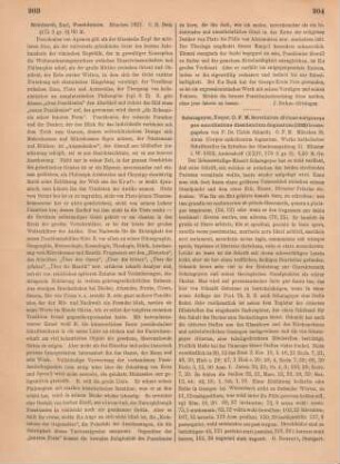 203-204 [Rezension] Reinhardt, Karl, Poseidonios