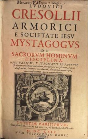 Mystagogus de Sacrorum hominum disciplina