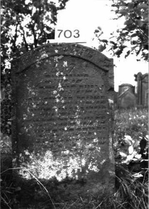 Grabstein 703